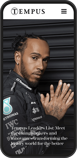 Bespoke Website Design web designers London Tempus Magazine