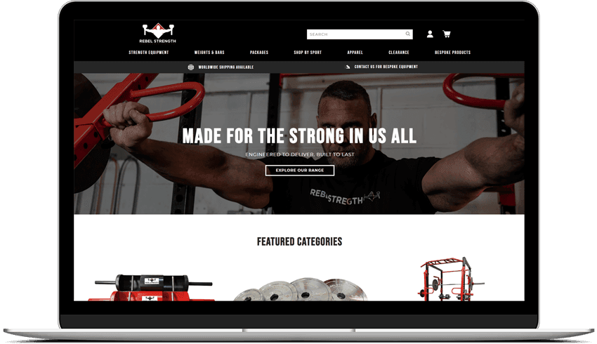 Cambridge Predesigned Websites Rebel Strength Predesigned Websites. Inhouse Created Template Websites.